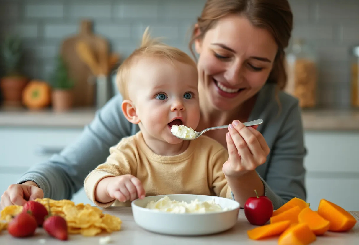 bébé alimentation